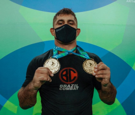 Notícia - Criciumense comemora títulos em competição Sul-Americana de Jiu-Jitsu