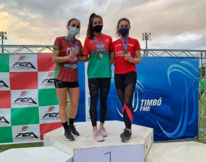 Notícia - Atletismo de Nova Veneza conquista medalha de ouro em Timbó 