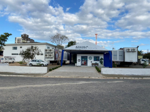 Notícia - Senai instala Escola Móvel em Morro da Fumaça