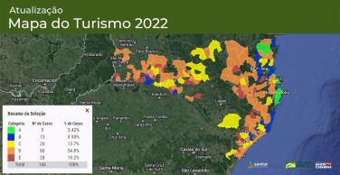 Notícia - Santa Catarina tem nova atualização do Mapa do Turismo