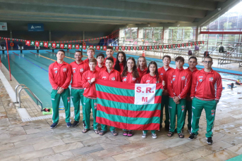 Notícia - Natação do Mampituba/FME Criciúma conquista 16 medalhas no Catarinense Fita Azul