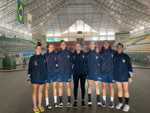 Notícia - Criciúma: Atletas do basquete feminino são convocadas para Seleções Brasileira e Catarinense