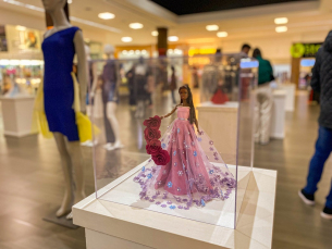 Notícia - Princesas servem de inspiração para exposição de moda no Criciúma Shopping