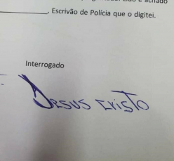 Notícia - Polícia da região prende em flagrante “Jesus Cristo”