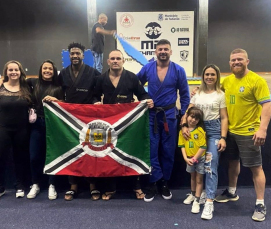 Notícia - Jiu-Jitsu da FME Criciúma é destaque em competição