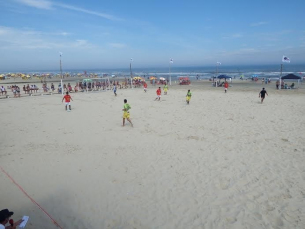 Notícia - Sábado tem abertura do Campeonato de Futebol de Areia Verão 2023 