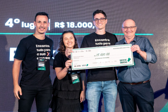 Notícia - Startup incubada no Colearning Satc tem um dos melhores desempenhos comerciais de SC  