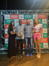 Notícia - Atletas da FME de Criciúma são premiados pela Federação Catarinense de Atletismo