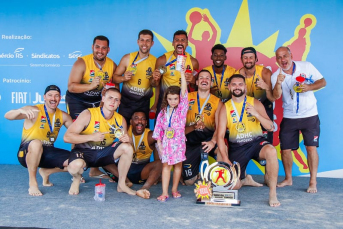 Notícia - Criciúma leva taça no handebol masculino em etapa final do Circuito Sesc