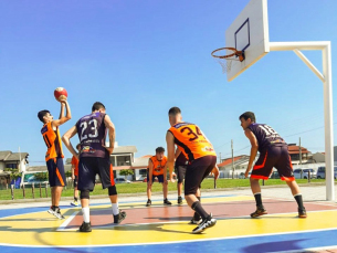 Notícia - Criciúma Shopping recebe Desafio 3X3 de Basquete