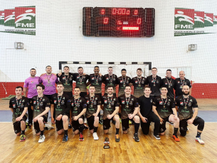 Notícia - Equipe de Criciúma é campeã invicta da Extraliga SC de Handebol