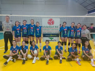 Notícia - Vôlei de Forquilhinha conquista etapa do Campeonato Estadual