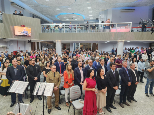 Notícia - Culto em Ação de Graças abre celebrações dos 144 anos de Criciúma