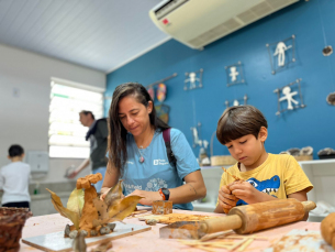 Notícia - Atividades sobre saúde mental marcam Dia da Família na Escola S de Criciúma