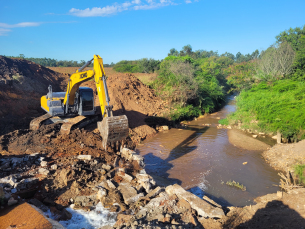 Notícia - Em Criciúma, Rodovia Pedro Manoel Pereira recebe melhorias