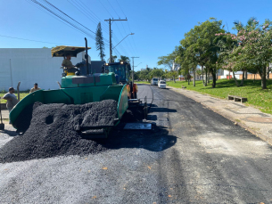 Notícia - Em pavimentação asfáltica, Avenida Procópio Lima estará bloqueada até terça-feira