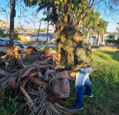 Notícia - Vigilância Epidemiológica de Içara passa a visitar casas para eliminar água parada