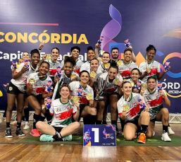 Notícia - Criciúma encerra participação nos Jasc 2024 com título no handebol feminino