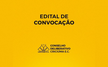 Notícia - Eleição do Criciúma EC será em 15 de janeiro