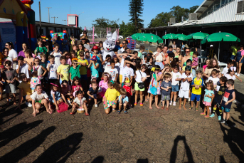 Notícia - Caça aos Ovos de Páscoa reúne 130 crianças no Mampituba