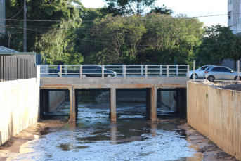 Notícia - Canal Auxiliar do Rio Criciúma: obras são finalizadas no Santa Bárbara