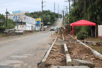 Notícia - Criciúma: prefeitura inicia implantação de acessibilidade no bairro São Defende