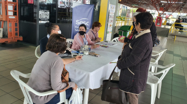 Notícia - Dia de Conexão Saúde no Terminal Central de passageiros