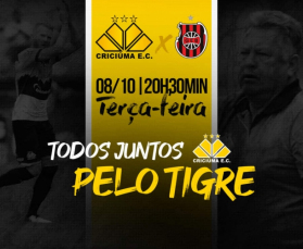 Notícia - Tigre vende ingressos a R$ 10