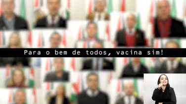 Notícia - Em vídeo, vereadores incentivam vacinação