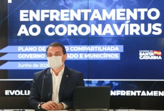 Notícia - Governador Carlos Moisés está com coronavírus