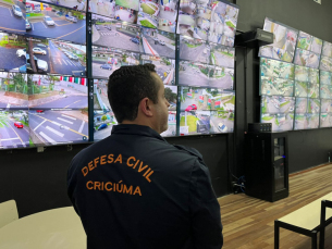 Notícia - Oito áreas de risco em Criciúma estão sendo monitoradas pela Defesa Civil (ÁUDIO)