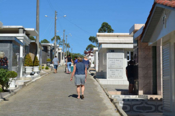 Notícia - Após furtos, Governo de Morro da Fumaça instala câmeras no Cemitério Municipal