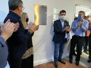 Notícia - Prefeitura inaugura Centro de Tratamento do coronavírus no Rio Maina