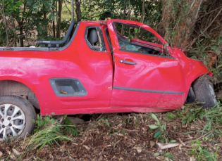 Notícia - Ermo: motorista de 64 anos morre após colidir carro em árvore