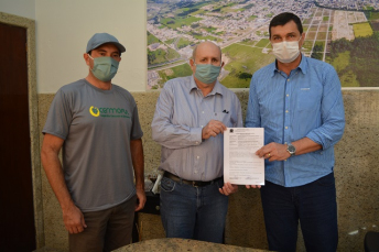 Notícia - Convênio da iluminação pública é renovado em Morro da Fumaça