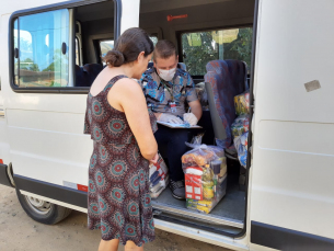 Notícia - Mais 350 cestas básicas serão entregues nesta semana