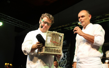 Notícia - Emoção, ensinamentos e uma pitada de sabor na aula-show do chef Claude Troisgros