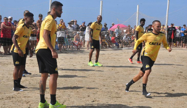 Notícia - Criciúma treina na arena do Praião