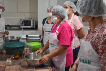 Notícia - Agricultores participam de curso gratuito de pães e biscoitos