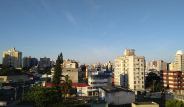 Notícia - Sexta-feira com chuva e temperaturas amenas no Sul de SC