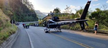 Notícia - Sarasul atende motociclista em estado grave após acidente