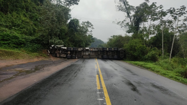 Notícia - Homem morre após colisão frontal na BR-470