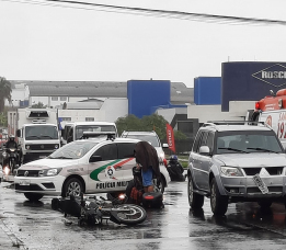 Notícia - Atenção, motoristas: Acidentes complicam trânsito na Luiz Rosso 