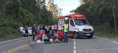 Notícia - SC-108: Motociclista morre após colisão frontal em Urussanga