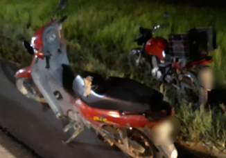 Notícia - Jaguaruna: após cair de moto, mulher é encaminhada ao hospital