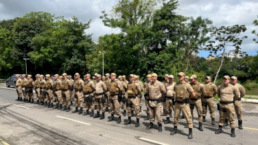 Notícia - PMSC realiza formatura do curso de Ações Integradas de Defesa em Tubarão