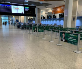 Notícia - É cenário de guerra nos aeroportos brasileiros