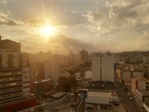 Notícia - Quarta-feira terá vento fraco e sol em Criciúma e região