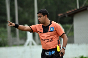 Notícia - William Machado Steffen apita segundo jogo de Hercílio Luz x Criciúma