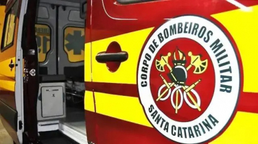 Notícia - Casal é atropelado e mobiliza bombeiros no Rincão